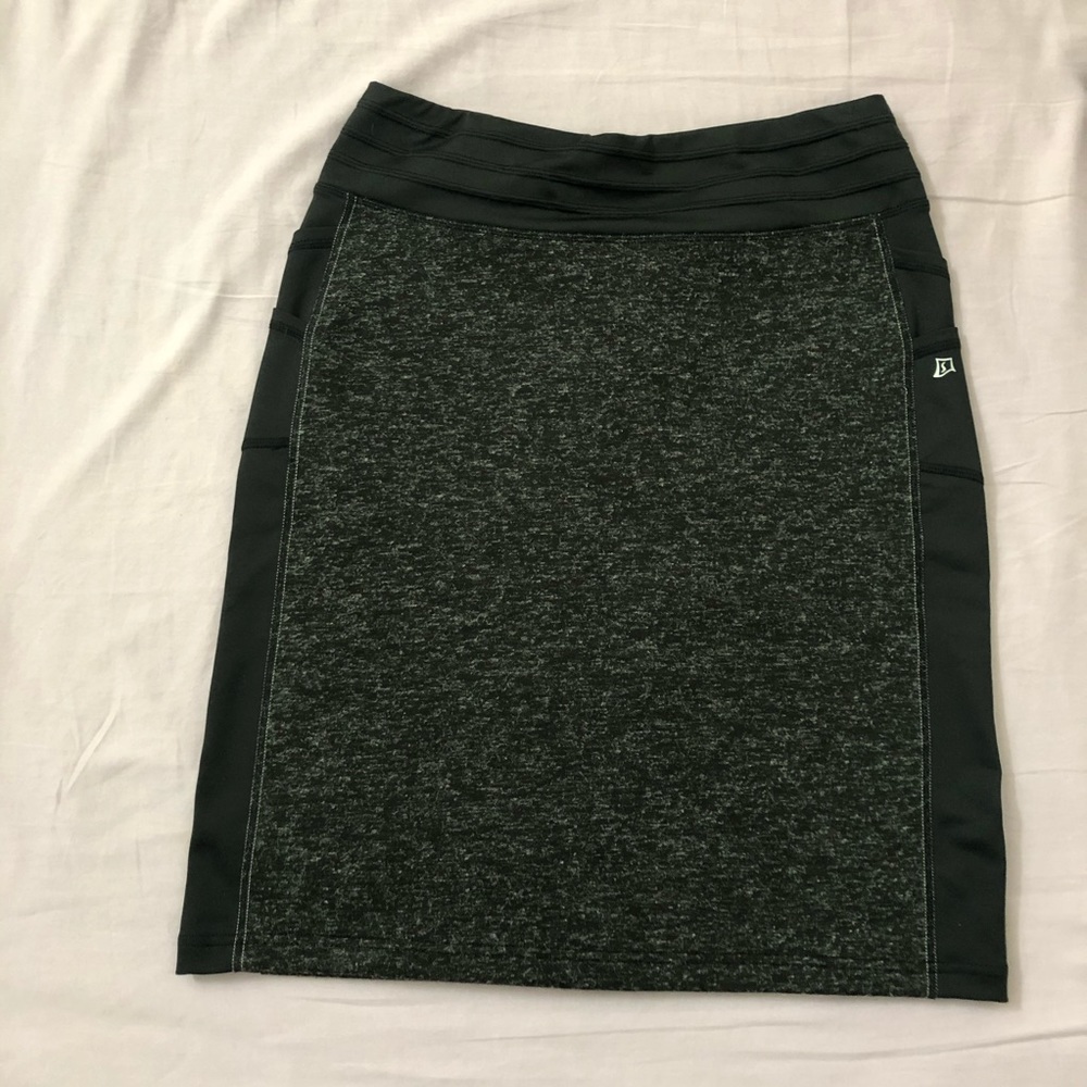 Charcoal/black skirtsports running skirt